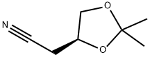 (S)-2,2-DIMETHYL-1,3-DIOXOLANE-4-ACETONITRILE Structure