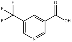5-(Trifluoromethyl)nicotinic acid 구조식 이미지
