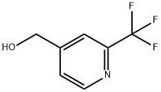 (2-Trifluoromethyl-pyridin-4-yl)-methanol 구조식 이미지