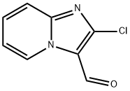 2-클로로-이미다조[1,2-A]피리딘-3-카발데하이드 구조식 이미지