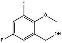 (3,5-Difluoro-2-methoxy-phenyl)-methanol 구조식 이미지