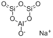 Sodium aluminum disilicon hexaoxide (anhydrous analcime) 구조식 이미지