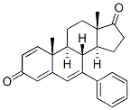 7-phenyl-1,4,6-androstatriene-3,17-dione Structure