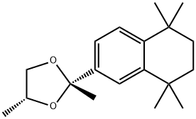 1,3-Dioxolan, 2,4-Dimethyl-2-(5,6,7,8,-Tetrahydro-5,5,8,8-tetramethyl-2-naphtalenyl)- Structure