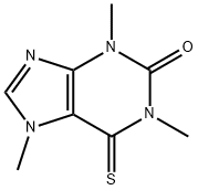 6-thiocaffeine Structure