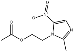 Metronidazole Acetate Structure