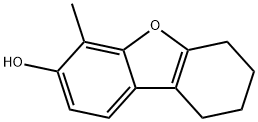 3-Dibenzofuranol, 6,7,8,9-tetrahydro-4-Methyl- Structure