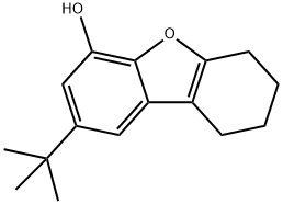 4-디벤조푸라놀,2-(1,1-디메틸에틸)-6,7,8,9-테트라히드로- 구조식 이미지