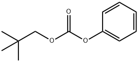 Carbonic acid (2,2-dimethylpropyl)phenyl ester Structure