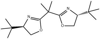 (R,R)-(-)-2,2'-이소프로필리덴비스(4-TERT-BUTYL-2-OXAZOLINE) 구조식 이미지