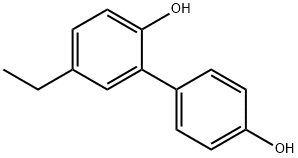 5-Ethylbiphenyl-2,4'-diol Structure