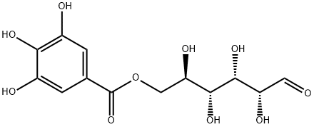 6-O-galloylglucose Structure