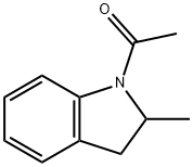 1-(2,3-dihydro-2-Methyl-1H-indol-1-yl)-Ethanone Structure