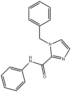 N-Phenyl-1-benzyl-1H-imidazole-2-carboxamide Structure