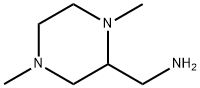 (1,4-디메틸피페라진-2-일)메틸아민 구조식 이미지