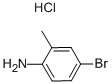 4-브로모-2-메틸라니린염산염 구조식 이미지