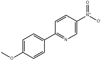 2-(4-METHOXYPHENYL)-5-NITROPYRIDINE Structure