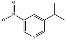 Пиридин, 3- (1-метилэтил) -5-нитро- (9CI) структурированное изображение