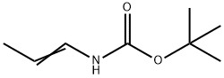 Carbamic acid, 1-propenyl-, 1,1-dimethylethyl ester (9CI) 구조식 이미지
