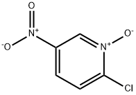2-클로로-5-니트로피리딘-1-옥사이드 구조식 이미지