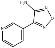 4-pyridin-3-yl-1,2,5-oxadiazol-3-amine 구조식 이미지