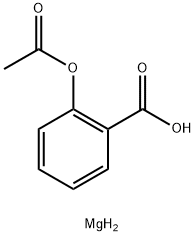 magnesium o-acetylsalicylate Structure