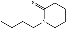 2-Piperidinethione,  1-butyl- Structure