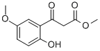 Methyl 3-(2-Hydroxy-5-methoxyphenyl)-3-oxopropanoate Structure