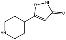 3(2H)-Isoxazolone,5-(4-piperidinyl)-(9CI) 구조식 이미지