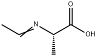 L-알라닌,N-에틸리덴-(9CI) 구조식 이미지