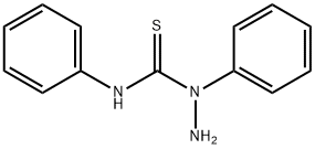 2,4-DIPHENYL-3-THIOSEMICARBAZIDE Structure
