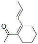 에타논,1-[2-(1-프로페닐)-1-사이클로헥센-1-일]-,(Z)-(9Cl) 구조식 이미지