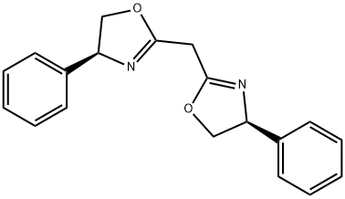 (S,S)-2,2'-METHYLENEBIS(4-PHENYL-2-OXAZOLINE) Structure