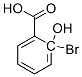 2-Bromosalicylic acid 구조식 이미지