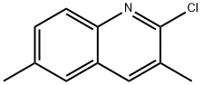 2-CHLORO-3,6-DIMETHYLQUINOLINE Structure