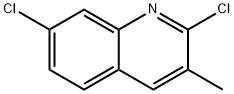 2,7-Dichloro-3-methylquinoline Structure