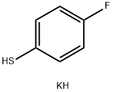 4-FLUOROTHIOPHENOL POTASSIUM SALT Structure