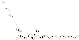 COPPERUNDECYLENATE Structure