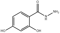2,4-Dihydroxybenzhydrazide структурированное изображение