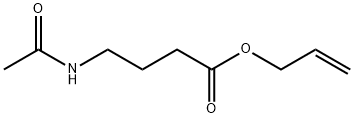Butanoic  acid,  4-(acetylamino)-,  2-propenyl  ester  (9CI) Structure