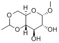 METHYL-4,6-O-ETHYLIDENE-ALPHA-D-GLUCOPYRANOSIDE Structure