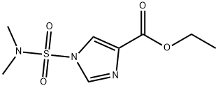 ETHYL 1-(N,N-DIMETHYLSULFAMOYL)-1H-IMIDAZOLE-4-CARBOXYLATE Structure