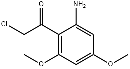 Ethanone,  1-(2-amino-4,6-dimethoxyphenyl)-2-chloro- Structure