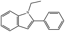 1-Ethyl-2-phenylindole Structure