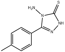 4-Amino-5-p-tolyl-4H-[1,2,4]triazole-3-thiol 구조식 이미지