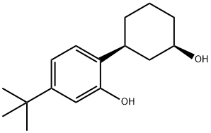 5-(1,1-Dimethylethyl)-2-[(1S,3R)-3-hydroxycyclohexyl]phenol Structure