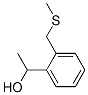 Benzenemethanol, -alpha--methyl-2-[(methylthio)methyl]- (9CI) Structure