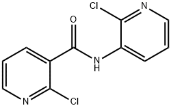 2-Chloro-N-(2'-chloro-3'-pyridinyl)-3-pyridinecarboxamide Structure