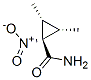 Cyclopropanecarboxamide, 2,3-dimethyl-1-nitro-, (1alpha,2alpha,3alpha)- (9CI) Structure