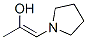 1-Propen-2-ol, 1-(1-pyrrolidinyl)- (9CI) 구조식 이미지